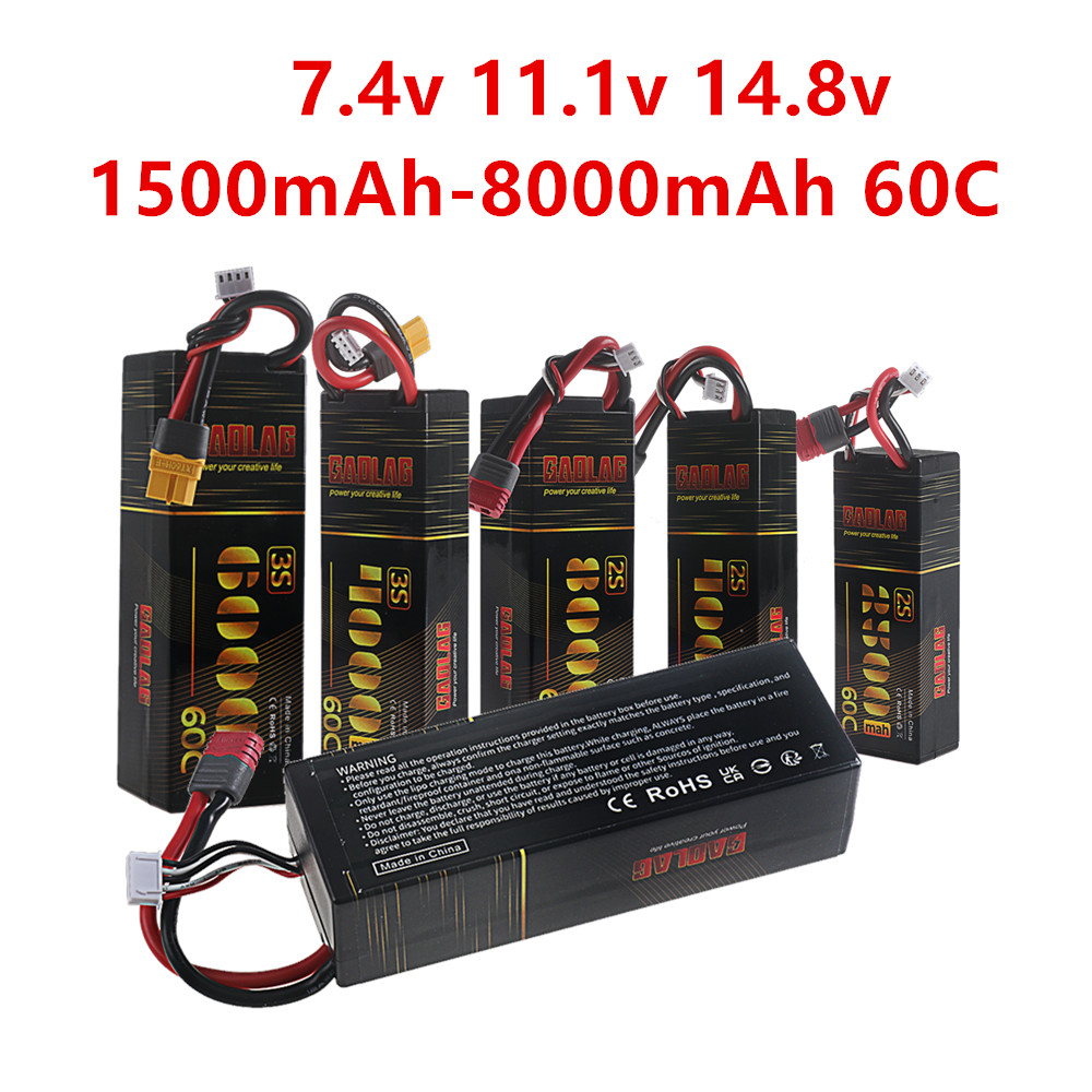 Batería Lipo 2S 3S 4S de 2500m - 4S Lipo Battery 14.8V 6000Mah reseña y precio