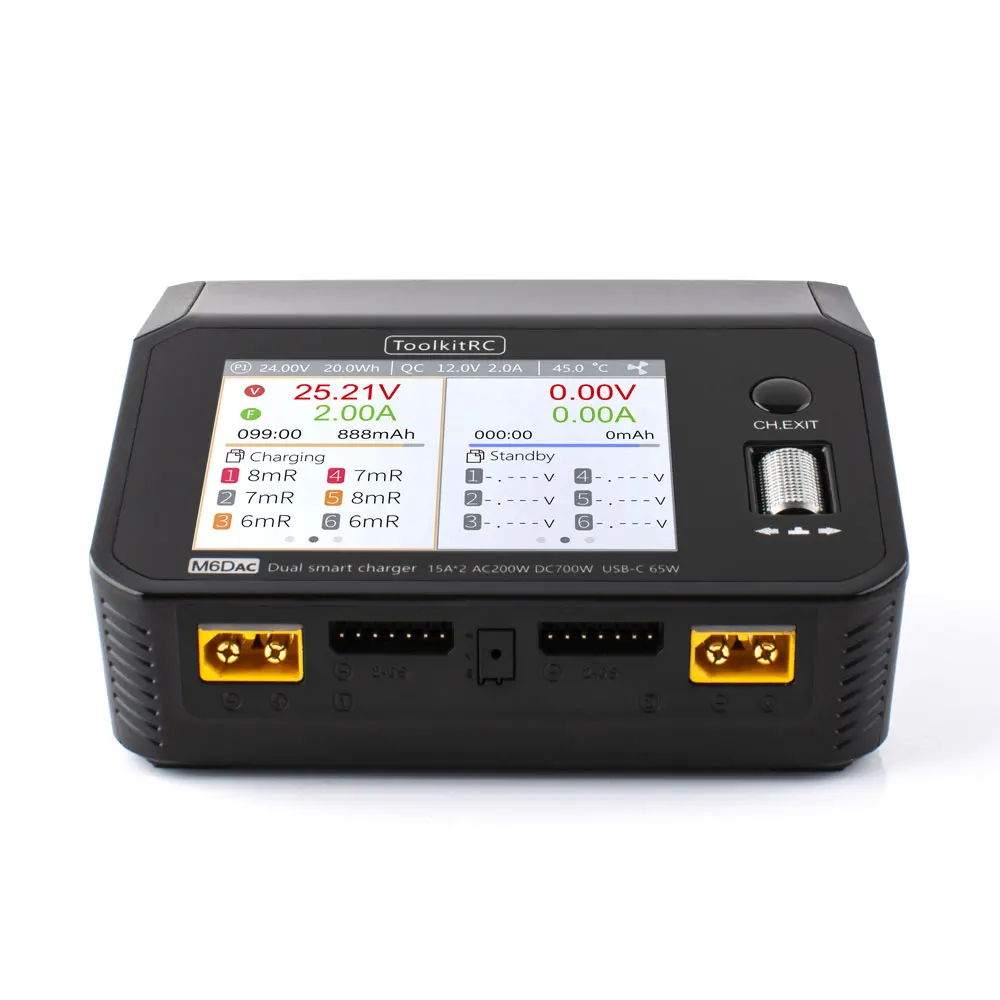 Cargador y Descargador Intelig - Toolkitrc M6Dac Smart Charger reseña y precio