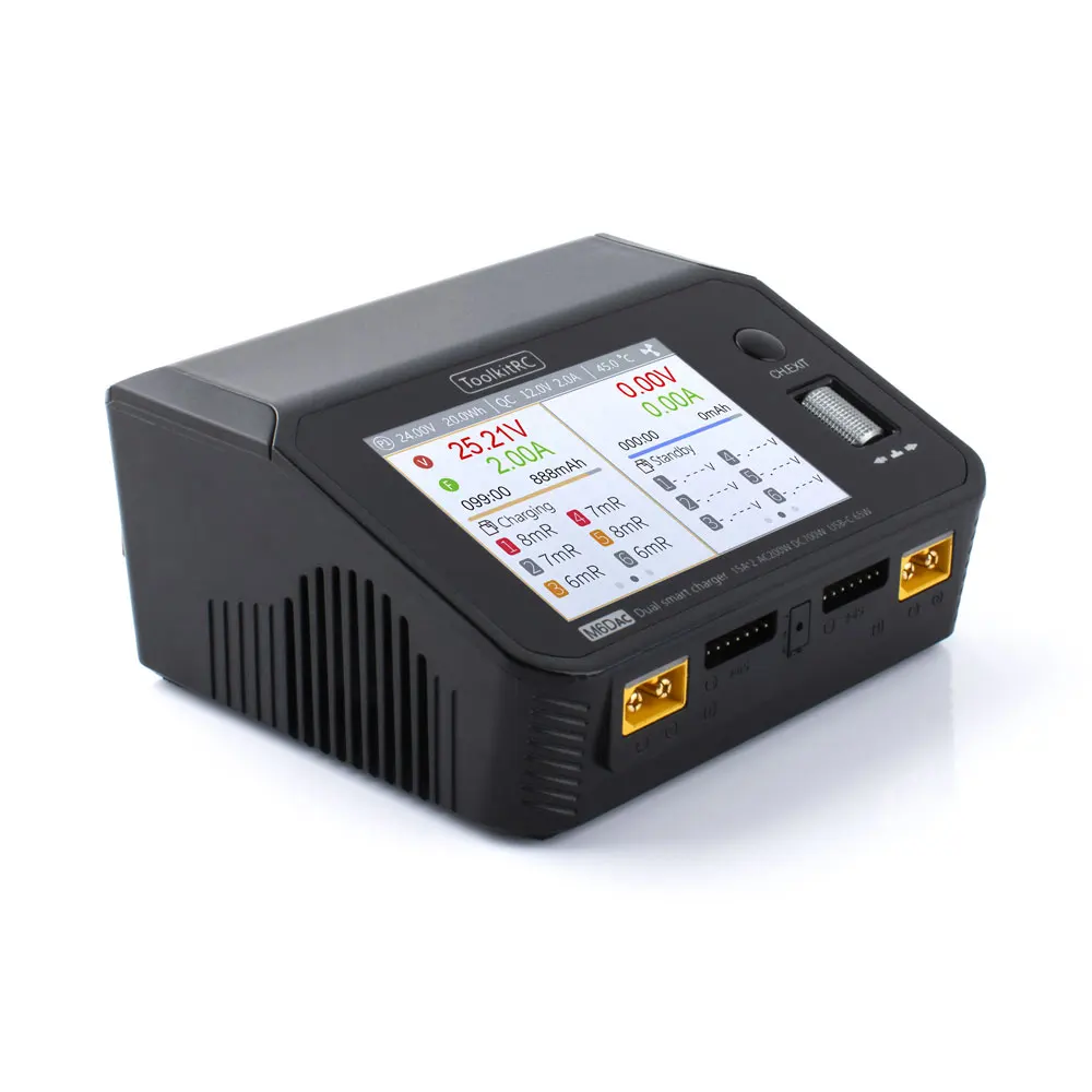 Cargador y Descargador Intelig - Toolkitrc M6Dac Smart Charger reseña y precio