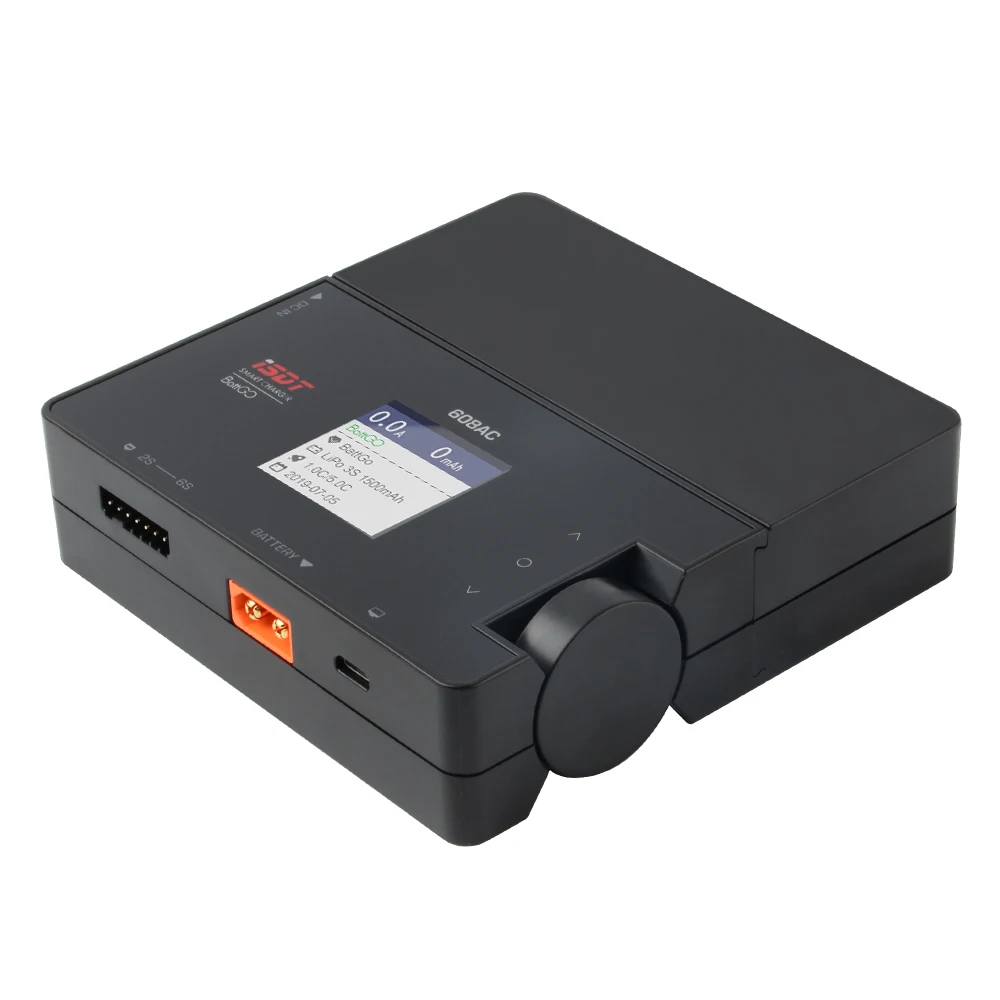 ISDT 608AC AC 50W/DC 200W 8A B - Toolkitrc M6Dac Smart Charger reseña y precio